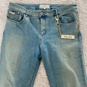 Y2K baby phat flared jeans